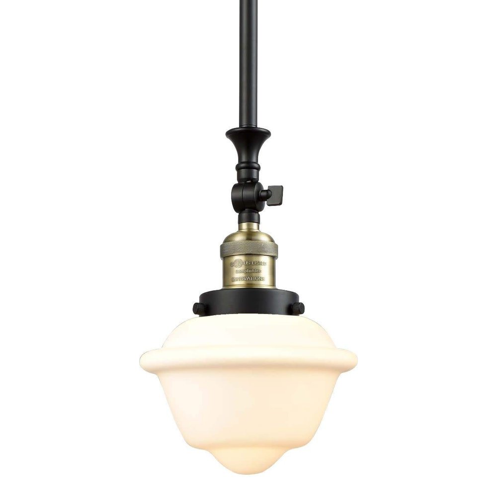 Innovations 206-BAB-G531 1 Light Mini Pendant, Black Antique Brass