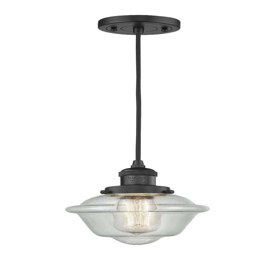 Innovations 201C-BK-G532 1 Light Mini Pendant, Matte Black