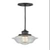 Innovations 201C-BK-G532 1 Light Mini Pendant, Matte Black view 1