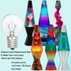 Lava Lamp Bulb 6 Pack 25 Watt S11 E17 Base Original Lava Lamp Light Bulbs view 4