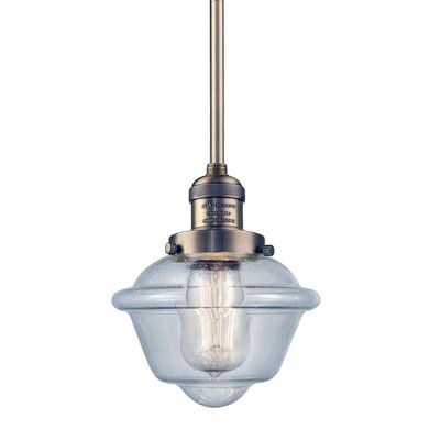 Innovations 201S-BB-G534 1 Light Mini Pendant, Brushed Brass