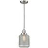 Innovations 201C-SN-G262-LED 1 Light Vintage Dimmable LED Mini Pendant, Brushed Satin Nickel view 1