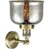 Innovations 201F-AB-G78-LED Traditional LED Semi-Flush Mount from Franklin Restoration Collection in Brass - Antique Finish, view 4