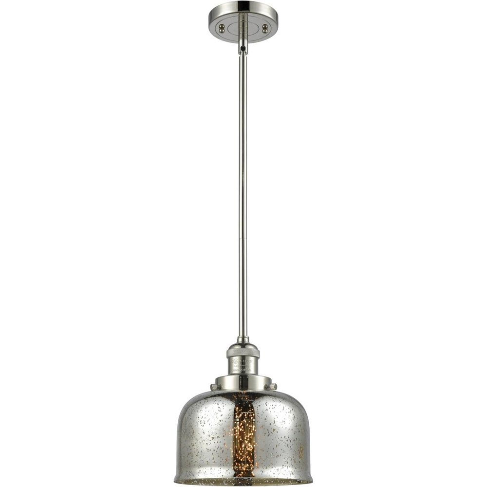 Innovations 201S-PN-G78 1 Light Mini Pendant, Polished Nickel