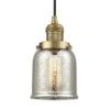 Innovations 201C-BB-G58 1 Light Mini Pendant, Brushed Brass view 1