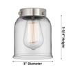 Innovations 201C-BB-G58 1 Light Mini Pendant, Brushed Brass view 3