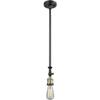 Innovations 206-BAB-G78-LED 1 Light Vintage Dimmable LED Mini Pendant, Black Antique Brass view 2