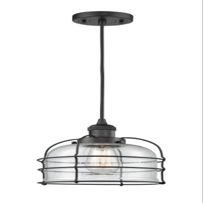 Innovations 201C-BK-G74-CE 1 Light Mini Pendant, Matte Black