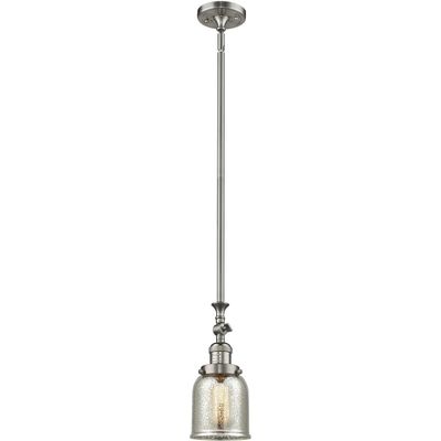 Innovations 206-SN-G58-LED 1 Light Vintage Dimmable LED Mini Pendant, Brushed Satin Nickel
