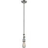 Innovations 206-SN-G58-LED 1 Light Vintage Dimmable LED Mini Pendant, Brushed Satin Nickel view 2