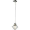 Innovations 201S-SN-G534-LED Transitional LED Mini Pendant from Franklin Restoration Collection in Pewter, Nickel, Silver Finish, view 1