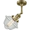 Innovations 201F-AB-G534-LED LED Semi-Flush Mount, Antique Brass view 2