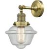 Innovations 201F-AB-G534-LED LED Semi-Flush Mount, Antique Brass view 3