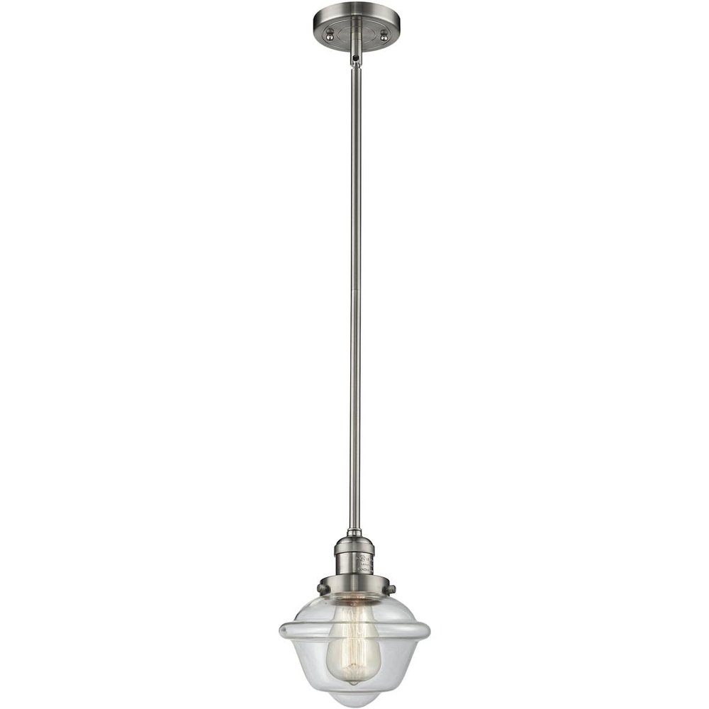 Innovations 201S-SN-G532 1 Light Mini Pendant, Brushed Satin Nickel