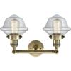 Innovations 208-AB-G532 2 Light Bathroom Fixture, Antique Brass view 2