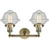 Innovations 208-AB-G534 2 Light Bathroom Fixture, Antique Brass view 2