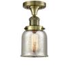 Innovations 517-1CH-AB-G58 1 Light Flush Mount, Antique Brass view 1