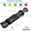 MODOAO Black Light Flashlight, Scorpion Detector, Ultraviolet Flashlight with 3 Light Modes - Pet Urine and Stains Detector, Bed Bug and Scorpion Hunting - 10 Pack view 2