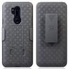 Nakedcellphone Holster Combo for LG G7 ThinQ Phone Case & Belt Clip - Black view 2