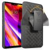 Nakedcellphone Holster Combo for LG G7 ThinQ Phone Case & Belt Clip - Black view 3