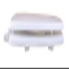 Comfort Seats C049WD00 Molded Wood Square Front Round view 2