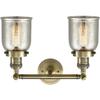 Innovations 208-AB-G58 2 Light Bathroom Fixture, Antique Brass view 2