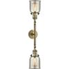 Innovations 208-AB-G58 2 Light Bathroom Fixture, Antique Brass view 3