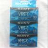 Sony VHS-C Premium 30 Min 3-Pack view 1
