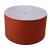FenchelShades.com 20" Top Diameter x 20" Bottom Diameter 11" Height Fabric Drum Lampshade Spider Attachment (Paprika) view 1