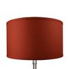FenchelShades.com 20" Top Diameter x 20" Bottom Diameter 11" Height Fabric Drum Lampshade Spider Attachment (Paprika) view 2