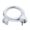 WESAPPINC Replacement Europe EU Plug Extension Cable for Apple iMac G5 20" 21.5' 24" 27" Power Supply Cord fit for 2002-2011 view 1