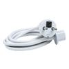 WESAPPINC Replacement Europe EU Plug Extension Cable for Apple iMac G5 20" 21.5' 24" 27" Power Supply Cord fit for 2002-2011 view 3