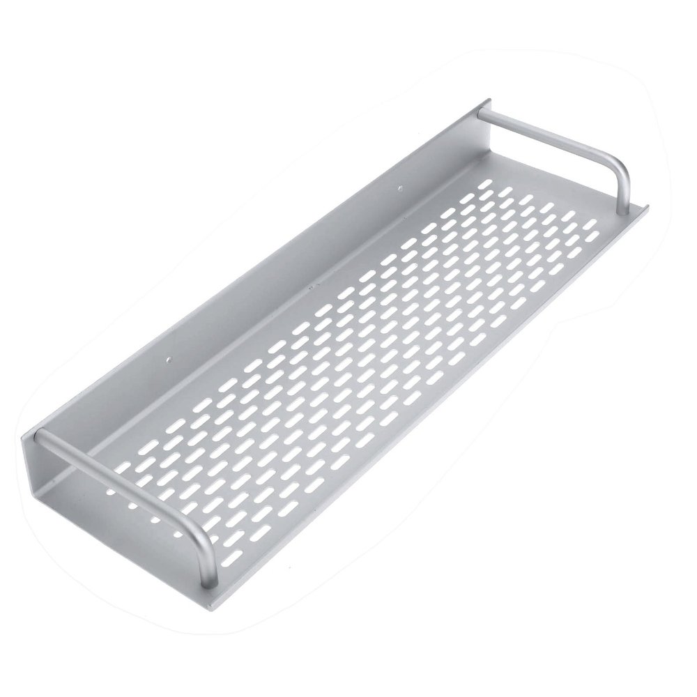 dophee 40cm Shower Caddy, Rectangle Aluminum Bathroom Shower Organizers Bath Kitchen Spice Rack Holder Wall Mounted Rack Shelves Space Storage Organizer Accessories for Bathroom Restroom