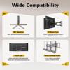 Mounting Dream Soundbar Mount Bracket for Mounting Above or Under TV Fits Most of Sound Bars Up to 15 Lbs, with Detachable Long Extension Plates MD5420 view 4