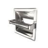 Arista Bath Products Recessed Toilet Paper Holder, Chrome view 4