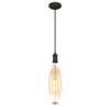 Westinghouse Lighting 6357200 One-Light Dimmable LED Indoor Mini Pendant, Oil Rubbed Bronze Finish with Oversized E38 Filament LED view 1