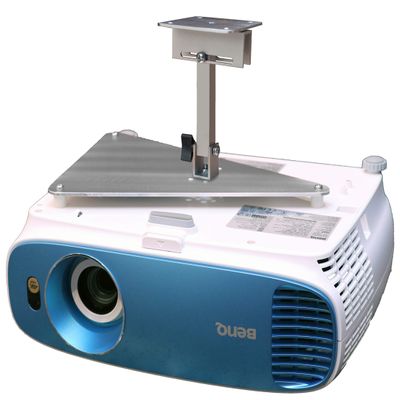 PCMD, LLC. Projector Ceiling Mount Compatible with BenQ TK800 TK800M with Lateral Shift Coupling (10-Inch Extension)