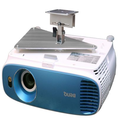PCMD, LLC. Projector Ceiling Mount Compatible with BenQ TK800 TK800M with Lateral Shift Coupling (5-Inch Extension)