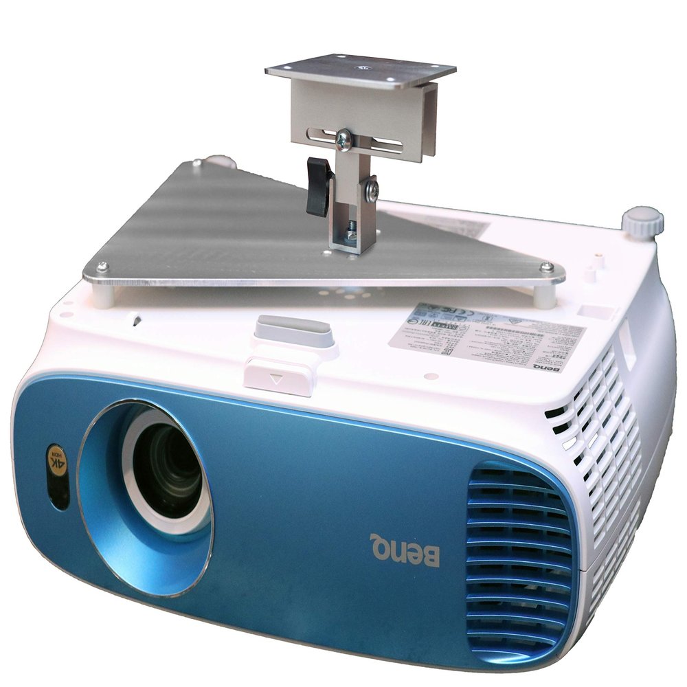 PCMD, LLC. Projector Ceiling Mount Compatible with BenQ TK800 TK800M with Lateral Shift Coupling (5-Inch Extension)