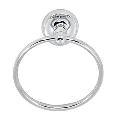 Better Home Miraloma Park Towel Ring | Bathroom Hand-Towel Ring Hook - Chrome