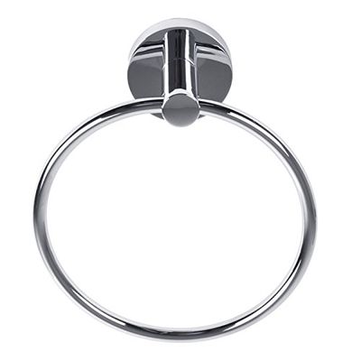 Better Home Skyline BLVD Towel Ring | Bathroom Hand-Towel Ring Hook - Chrome