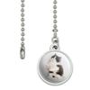 GRAPHICS & MORE Persian Kitten Cat Black White Ceiling Fan and Light Pull Chain view 2