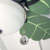 GRAPHICS & MORE Persian Kitten Cat Black White Ceiling Fan and Light Pull Chain view 3