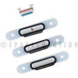 ePartSolution_Volume Button Power Button Vibrate Mute Switch Set for iPhone 6 4.7" Replacement Part USA (Silver)