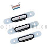 ePartSolution_Volume Button Power Button Vibrate Mute Switch Set for iPhone 6 4.7" Replacement Part USA (Silver)