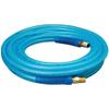 Amflo 12-25E Blue 300 PSI Polyurethane Air Hose 1/4" x 25' With 1/4" MNPT Swivel Ends And Bend Restrictor Fittings (4-Pack) view 1