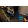 Amflo 12-25E Blue 300 PSI Polyurethane Air Hose 1/4" x 25' With 1/4" MNPT Swivel Ends And Bend Restrictor Fittings (4-Pack) view 4