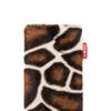 fitBAG Bonga Giraffe Custom Tailored Sleeve for Huawei P9 Plus | Made in Germany | Fine Imitation Fur Pouch case Cover with Microfibre Lining for Display Cleaning view 4