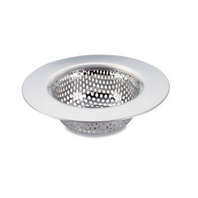 Uniware High Quality Punch Hole Sink Strainer, Large, (1 Pack, 2.75-Inch)