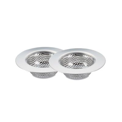 Uniware High Quality Punch Hole Sink Strainer, Large, 2.75-Inch to 4.5 Inch (2, 2.75-Inch)